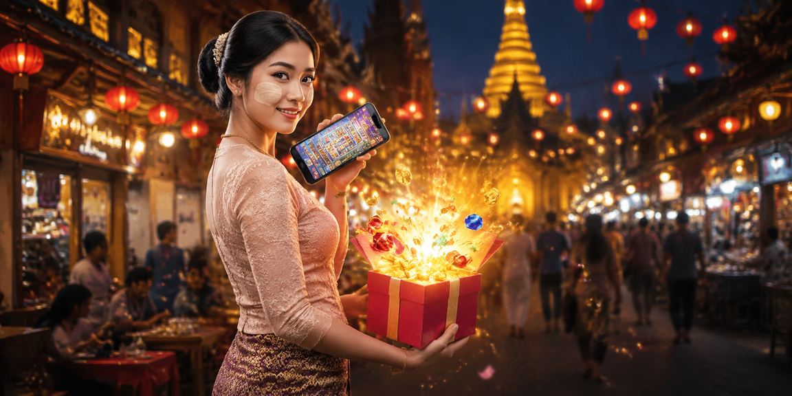 ရန်ကုန် မြို့ခြမ်းတွင် မိုဘိုင်းကာစီနိုစနစ်အသုံးပြုနေစဉ်
